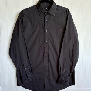 Men’s Black Dress Shirt - Size 16 - From Amazon, worn once.